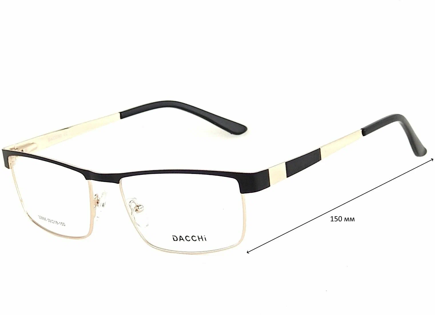 Очки с футляром-змейка DACCHI мод. 32866 Цвет 1 с линзами ROMEO 1.56 HMC/EMI +1.75 РЦ 70-70