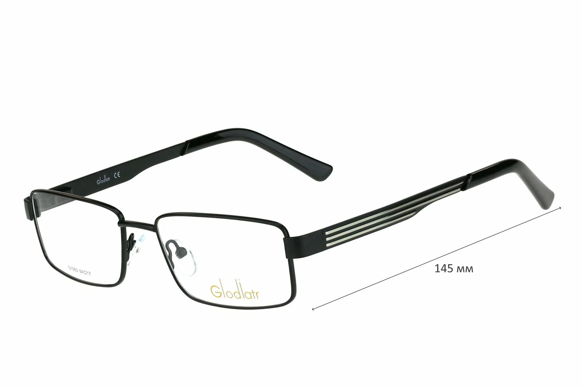 Очки для чтения с футляром на магните GLODIATR мод. 1953 Цвет 6 с линзами ECOPLUS 1.56 HMC +1.50 РЦ 60-62