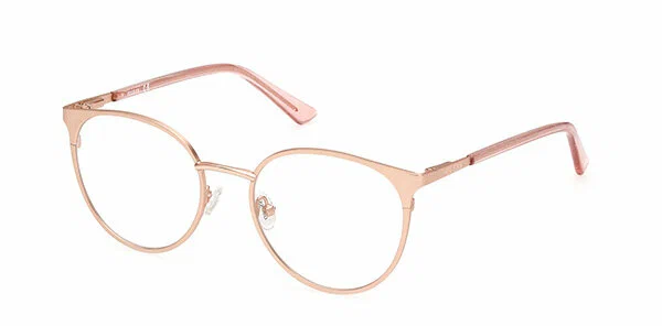 Женская оправа для очков Guess GU 2913 029, цвет: золотой, круглые, металл