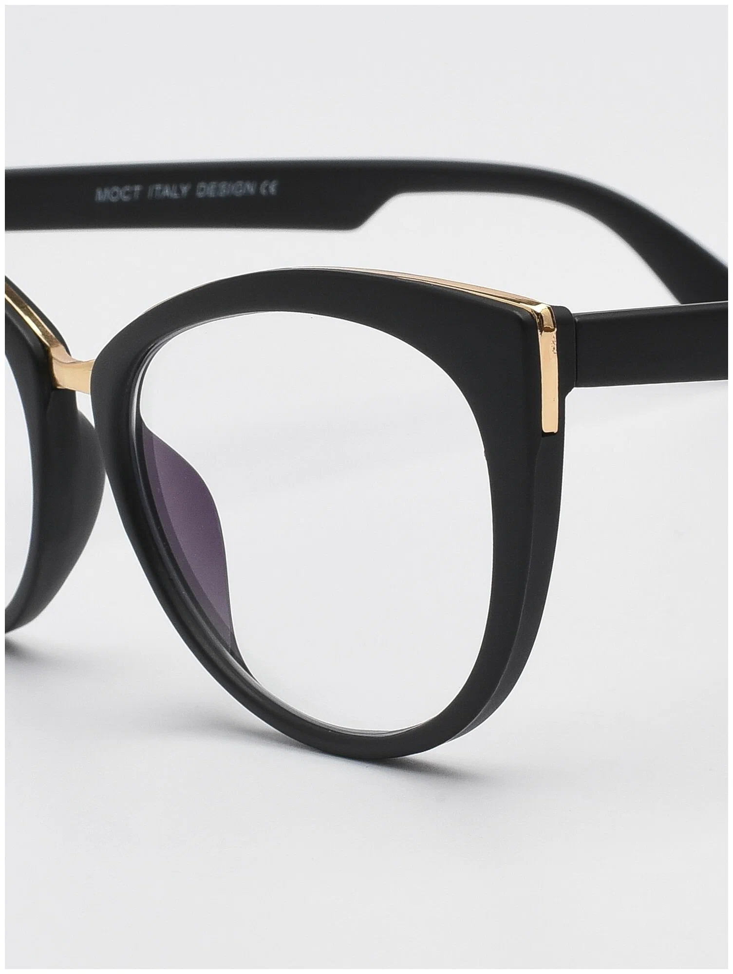 Готовые очки для зрения -2.25 с диоптриями РЦ 62-64 / Очки корригирующие женские черные