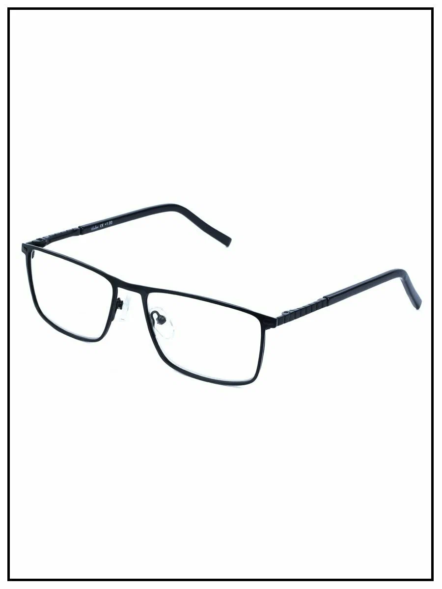Готовые очки для зрения Glodiatr, мужские, с диоптриями +2.0, черный