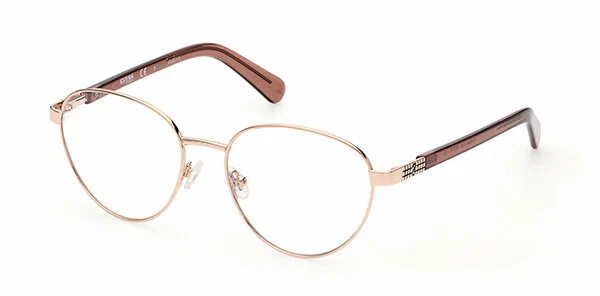 Женская оправа для очков Guess GU 8246 028, цвет: золотой, круглые, металл