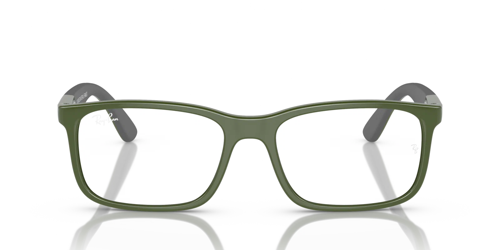 Детская оправа для очков Ray-Ban RY 1621 3932, цвет: зеленый, квадратные, ацетат