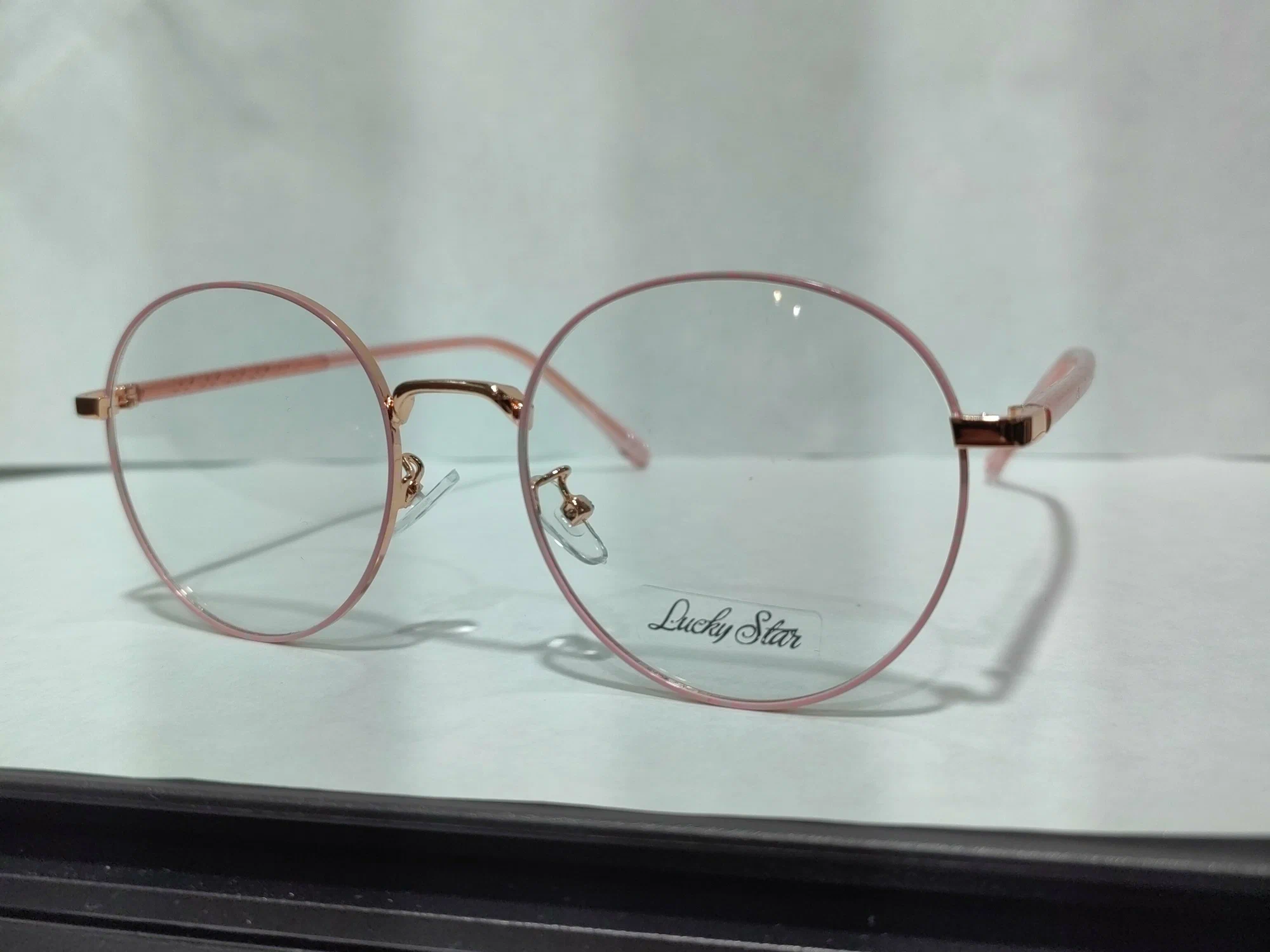 Оправа для очков унисекс Lucky star розовая