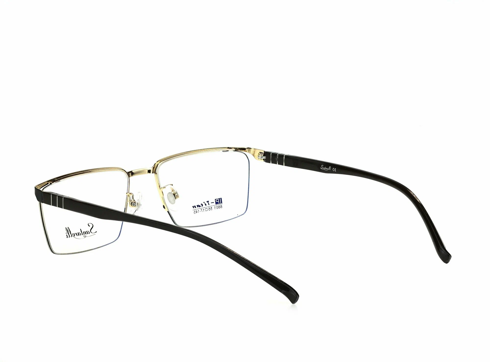 Готовые очки для зрения с футляром на магните SANTARELLI мод. 8801 Цвет 1 с линзами ECOPLUS 1.56 HMC -1.25 РЦ 64-66