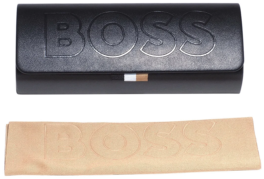 Мужская оправа для очков Hugo Boss BOSS 1369 807, цвет: черный, прямоугольные, пластик