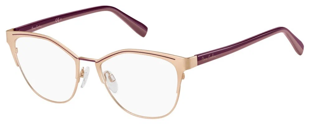 Женская оправа для очков Pierre Cardin P.C. 8858 G1C, цвет: золотой, панто, металл