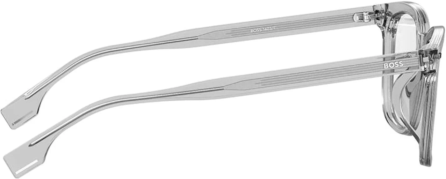 Мужская оправа для очков Hugo Boss BOSS 1403/F KB7, цвет: серый, вайфареры, ацетат