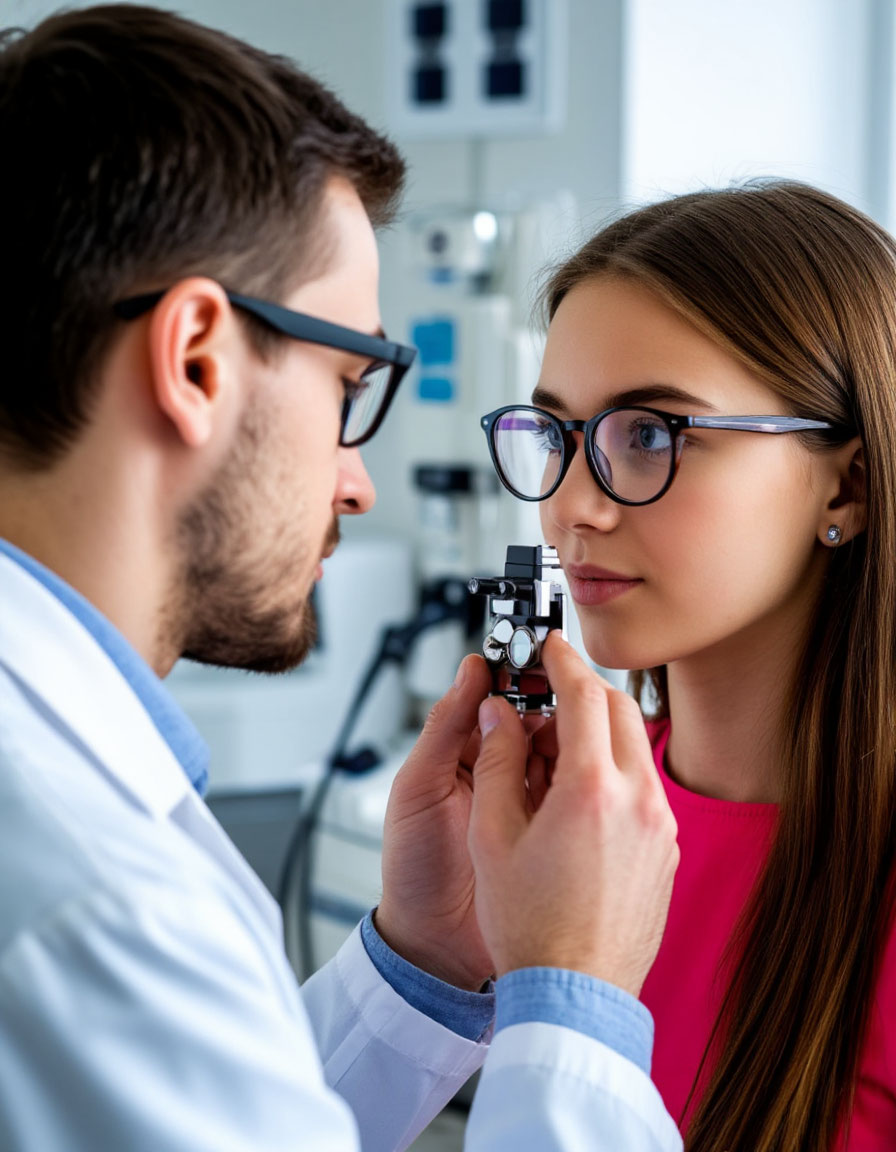 Проверим зрение и подберем очки