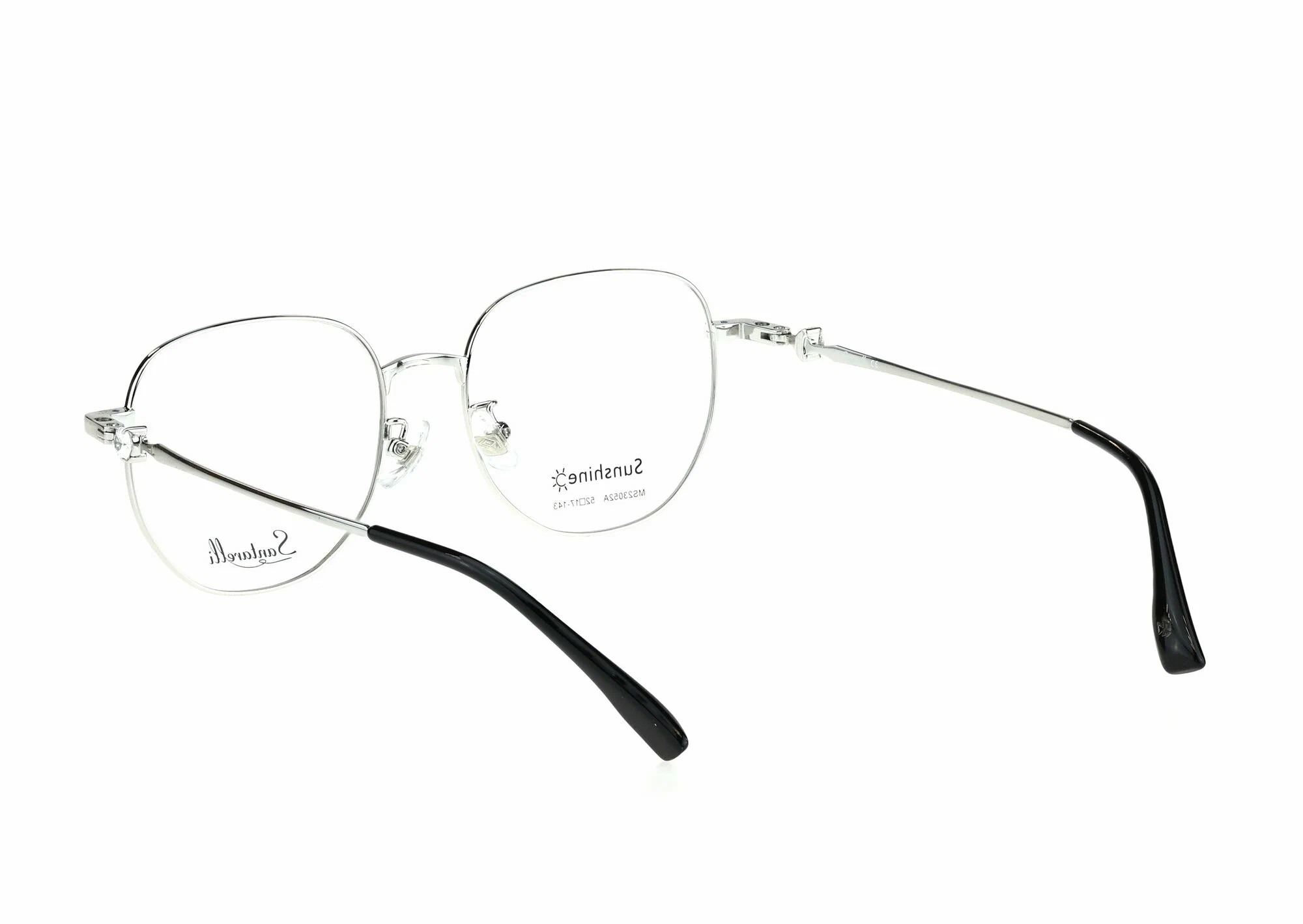 Готовые очки для зрения с насадкой и футляром на магните SANTARELLI мод. 23052 Цвет 4 с линзами ECOPLUS 1.56 HMC -0.25 РЦ 58-60