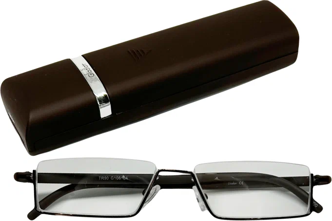 Готовые очки для зрения +1.00 лектор черные