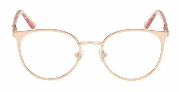 Женская оправа для очков Guess GU 2913 029, цвет: золотой, круглые, металл