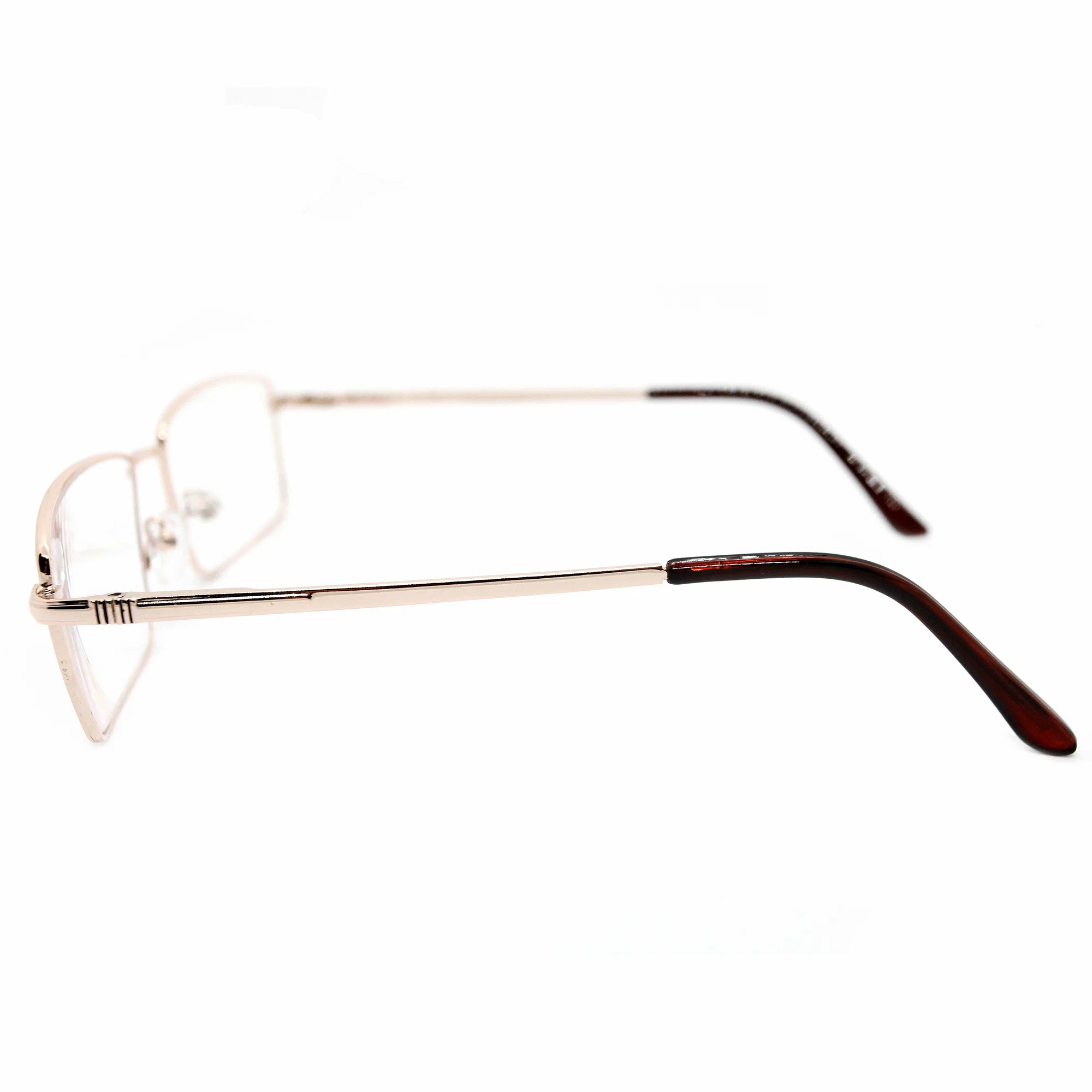 Очки корригирующие мужские-женские 66-68 (+1.25) MOCT 182 M1, без футляра, цвет золотой, линзы пластик, РЦ 66-68