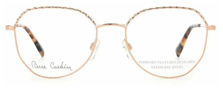 Женская оправа для очков Pierre Cardin P.C. 8869 3YG, цвет: золотой, панто, металл