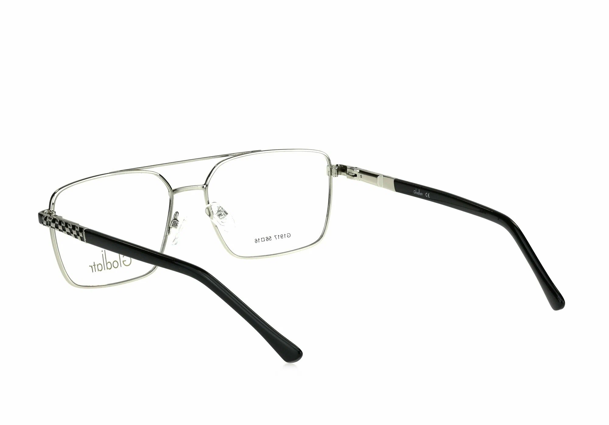 Готовые очки для зрения с футляром на магните GLODIATR мод. 1917 Цвет 6 с линзами ECOPLUS 1.56 HMC -3.25 РЦ 64-66