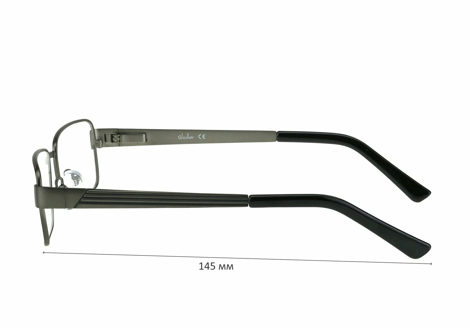 Готовые очки для зрения с футляром на магните GLODIATR мод. 1949 Цвет 3 с линзами ECOPLUS 1.56 HMC -3.75 РЦ 60-62