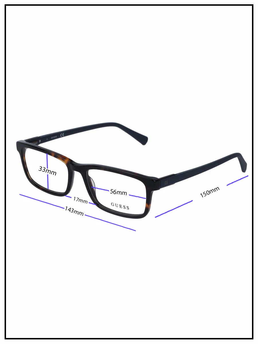 Оправа для очков мужская GUESS 50015/052