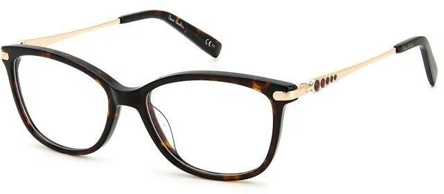 Женская оправа для очков Pierre Cardin P.C. 8507 086, цвет: коричневый, кошачий глаз, ацетат