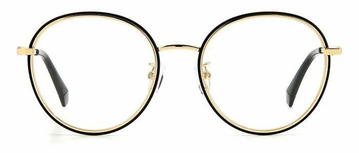 Женская оправа для очков Polaroid PLD D438/G 2M2, цвет: золотой, круглые, металл