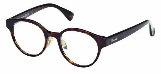 Женская оправа для очков Max Mara MM 5125-D 052, цвет: коричневый, круглые, пластик