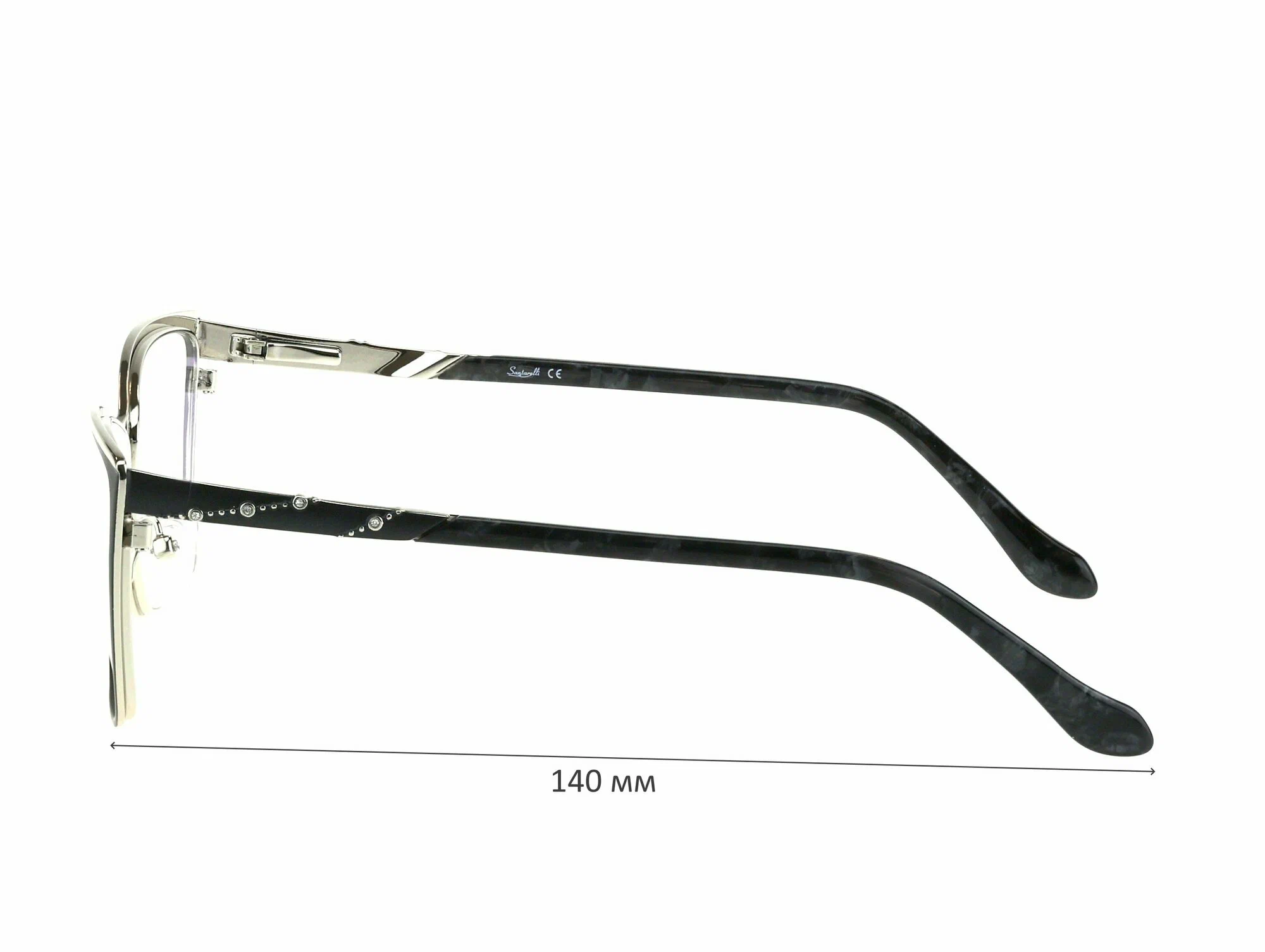 Очки для чтения с футляром на магните SANTARELLI мод. 2260 Цвет 6 с линзами ECOPLUS 1.56 HMC +2.00 РЦ 64-66