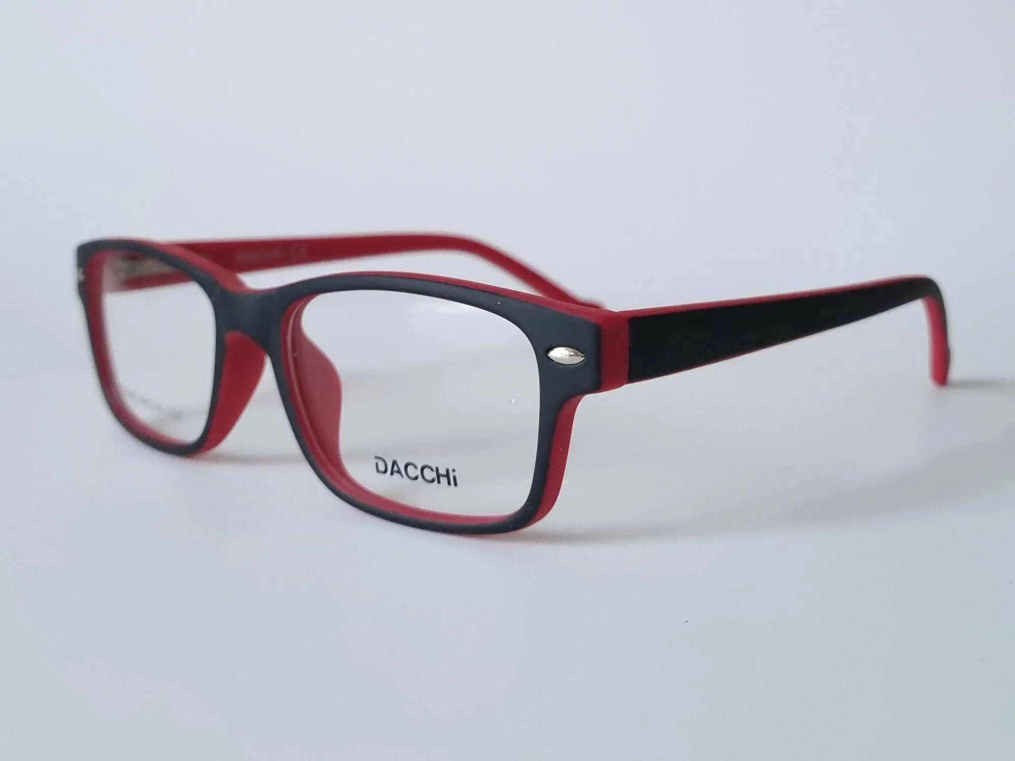 Оправа детская (5+ лет) для очков с флексами Dacchi 37445-C2, цвет черно-бордовый
