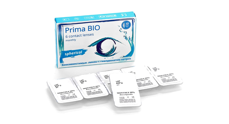 PRIMA BIO, 6 линз