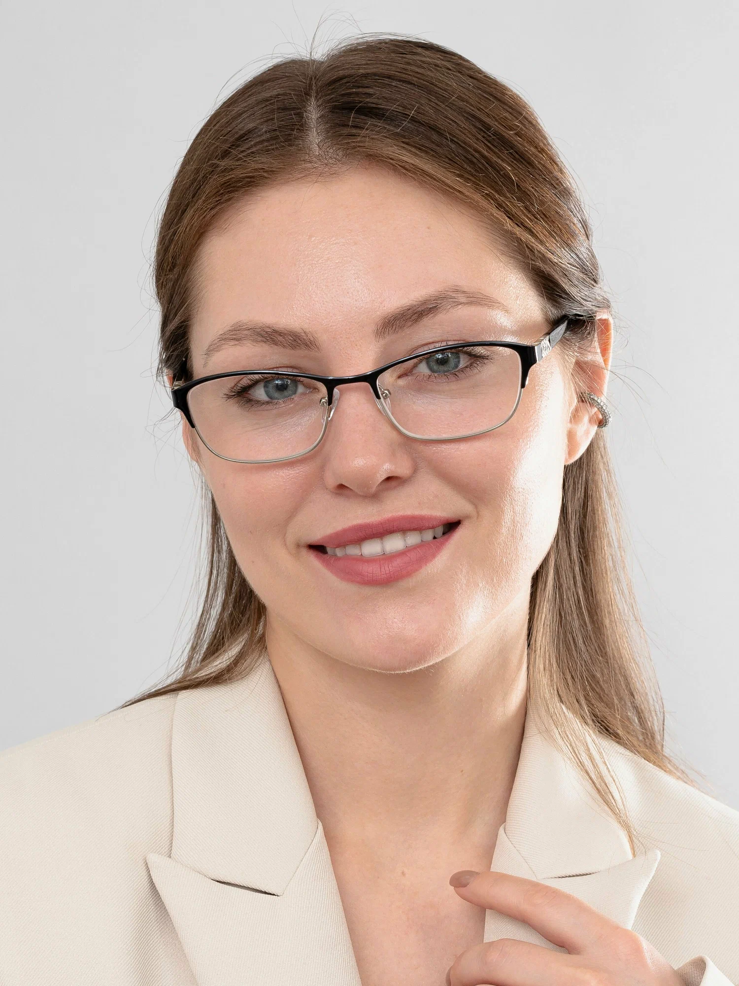 Готовые очки для зрения +0.5 РЦ 58-60 Glodiatr / Очки корригирующие женские / Очки для чтения