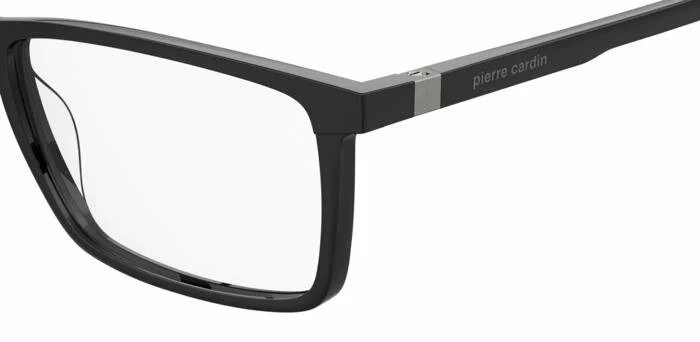Мужская оправа для очков Pierre Cardin P.C. 6277 807, цвет: черный, прямоугольные, ацетат
