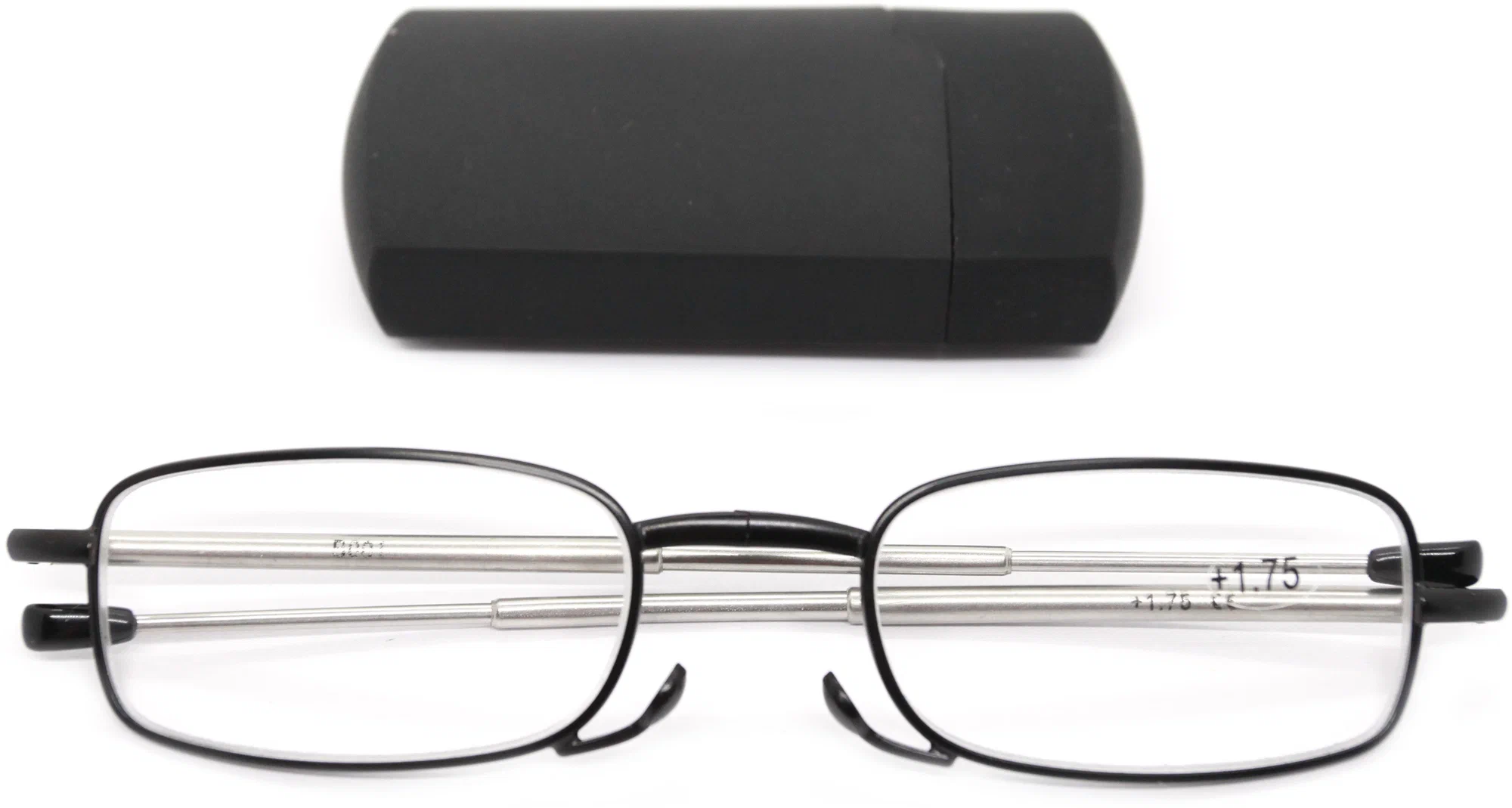 Складные готовые Готовые очки для зрения-чтения (+3.00) GLODIATR G108, цвет черный, РЦ 62-64