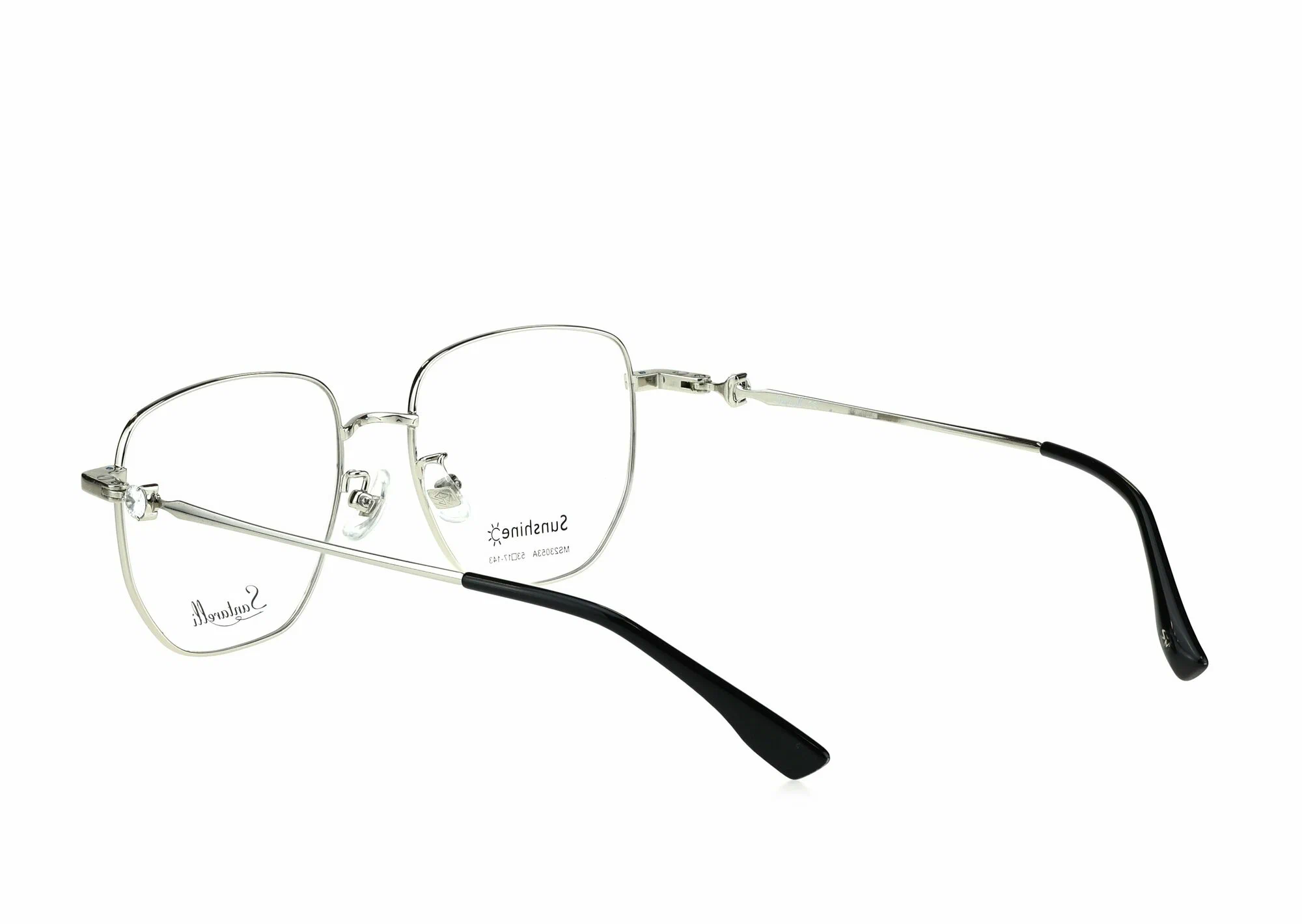 Готовые очки для зрения с насадкой и футляром на магните SANTARELLI мод. 23053 Цвет 4 с линзами ECOPLUS 1.56 HMC -2.00 РЦ 60-62