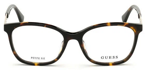Женская оправа для очков Guess GU 2743 052, цвет: коричневый, овальные, пластик
