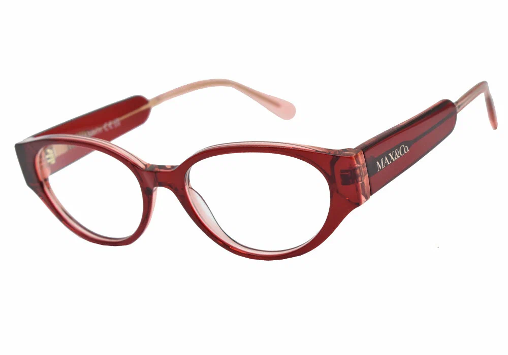 Женская оправа для очков Max&Co MO 5095 092, цвет: синий, прямоугольные, пластик