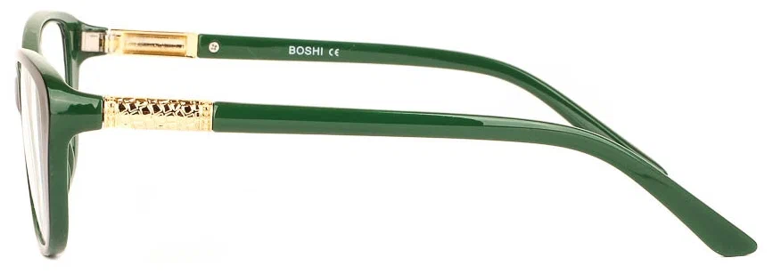 Готовые очки для чтения зеленый с диоптриями +2.00 футляр