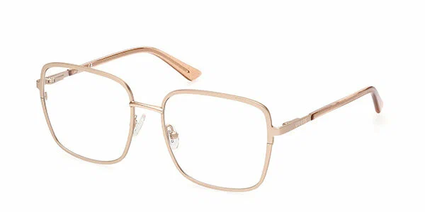 Женская оправа для очков Guess GU 2914 032, цвет: золотой, квадратные, металл