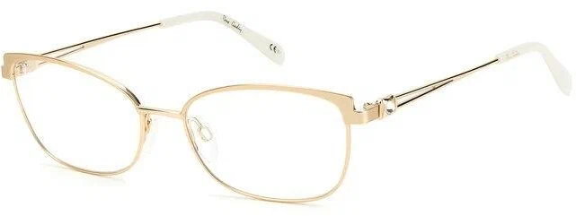 Женская оправа для очков Pierre Cardin P.C. 8861 J5G, цвет: золотой, кошачий глаз, металл